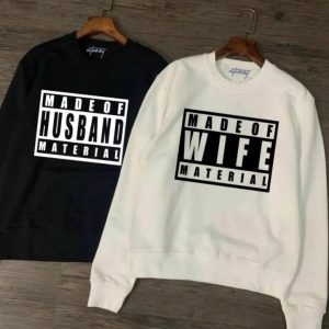 Couples sweat shirt