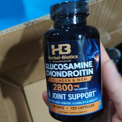 Glucosamine Chondroitin + Collagen & MSM 2800mg | Joint Support | 120 Capsules
